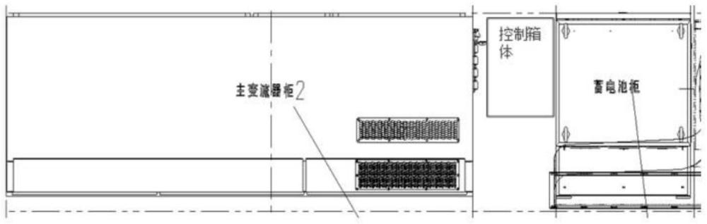 HXD1C型机车蓄电池控制机车自行走的控制箱