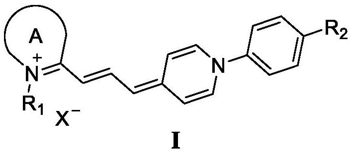 一类三甲川吡啶菁染料、其制备方法和应用