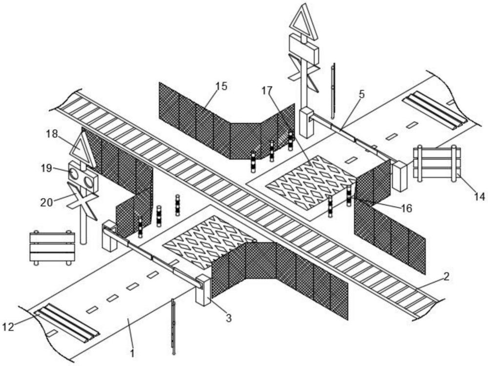 一种改进型铁路道口的制作方法