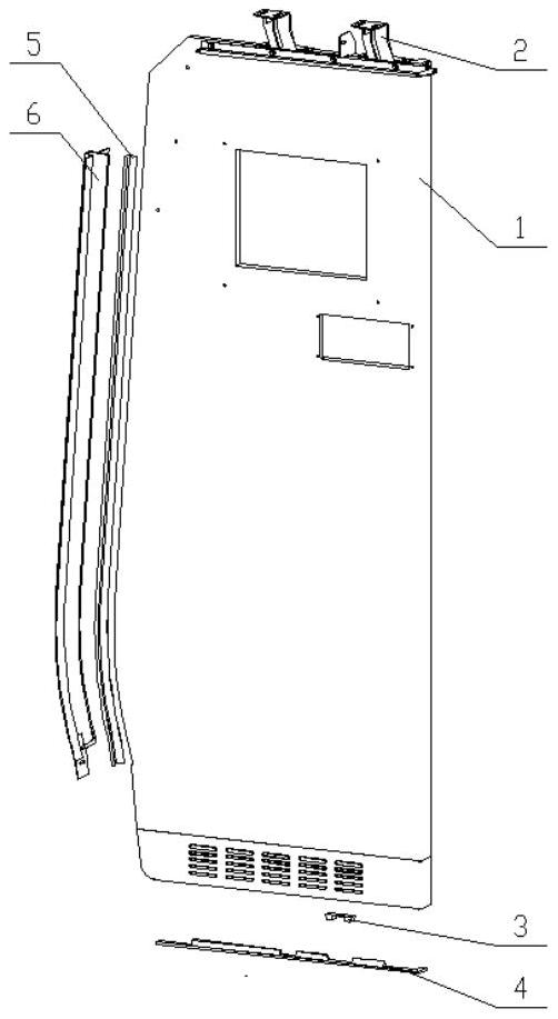 一种插接式间壁固定结构的制作方法