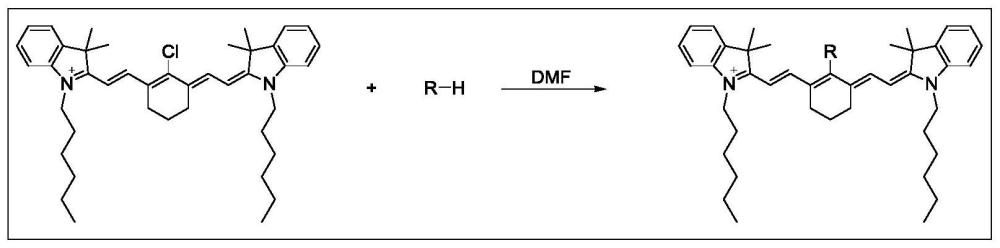 一种高亲脂性近红外七甲川菁染料及其制备方法和应用