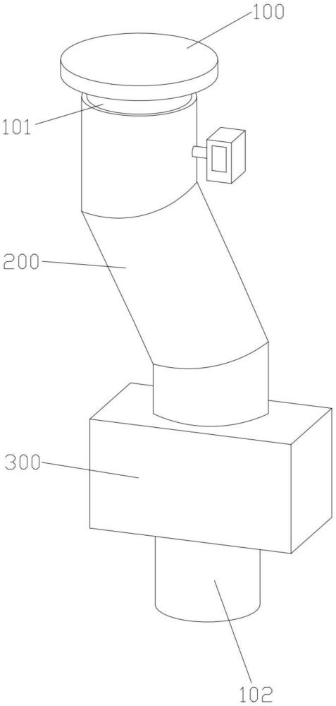 一种高铁用电热排水导筒的制作方法