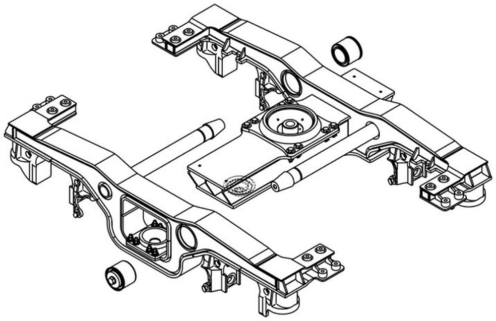 一种转向架柔性构架的制作方法