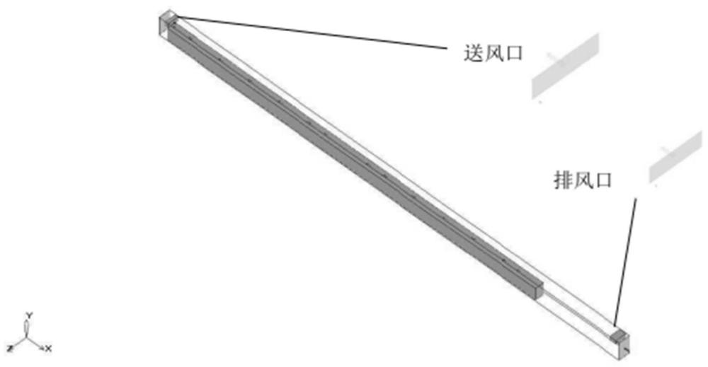 一种地铁列车冷凝器降频运行控制区间上排热温度方法