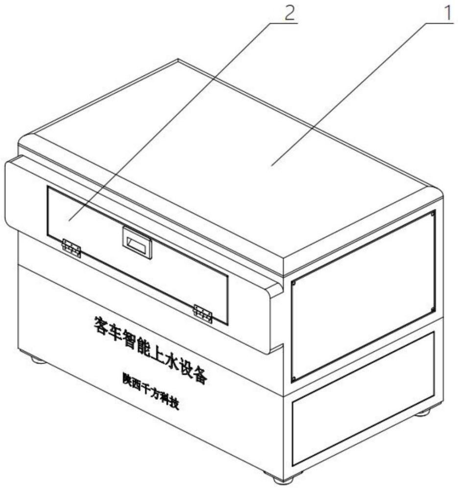 一种卧式滚筒客车上水装置的制作方法