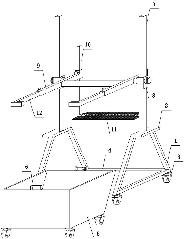 一种建筑室内施工用砖板抹灰装置的制作方法