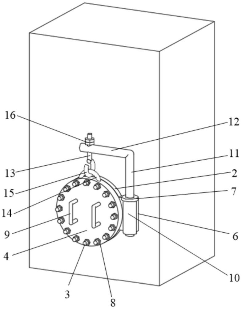 具有防脱结构的人孔封堵结构的制作方法