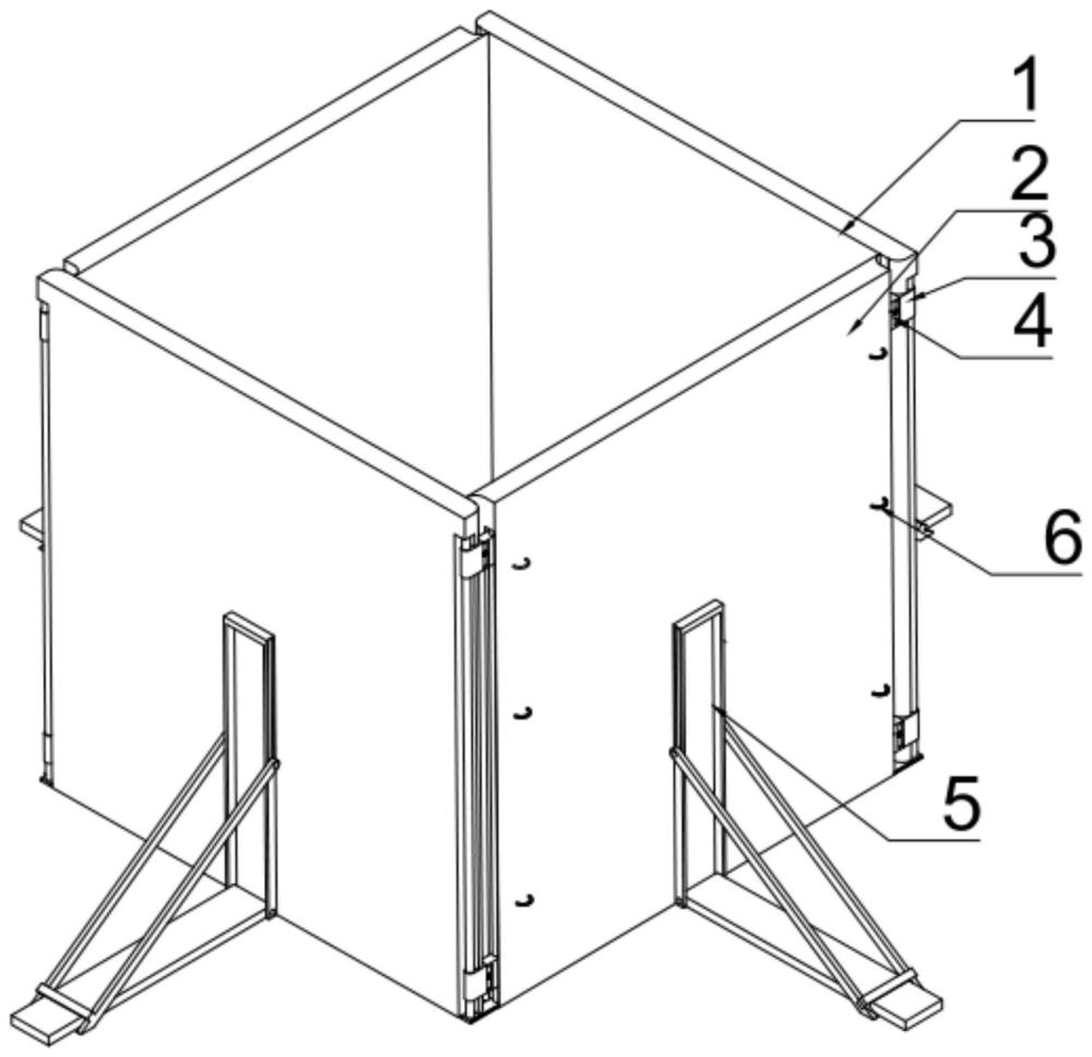 一种土建施工的混凝土建筑模板的制作方法