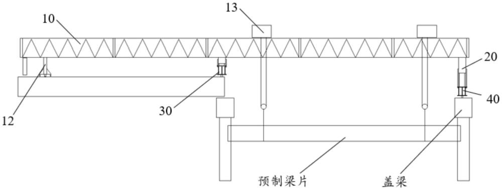 一种自动调节的双导梁架桥机的制作方法