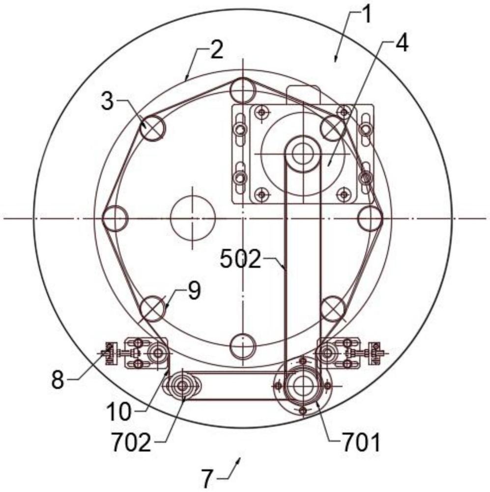 一种具有公转和自转功能的多工位工作台的制作方法