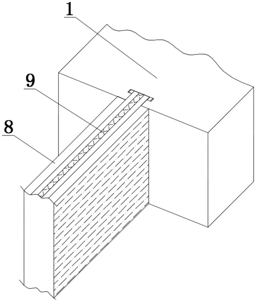 一种建筑工程用新旧墙体连接结构的制作方法