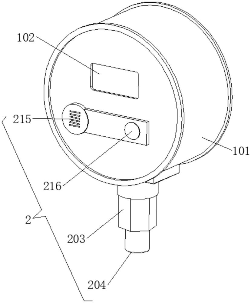 一种具有欠压提醒功能的灭火器用压力表的制作方法