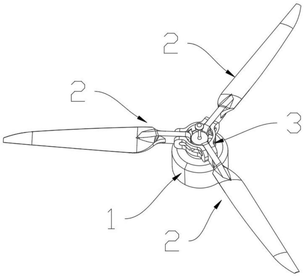 一种桨叶快速拆装结构、方法和旋翼无人机与流程