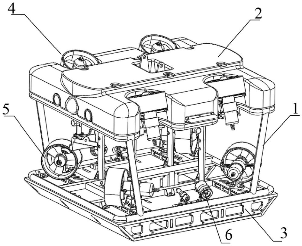一种水下机器人及控制方法与流程