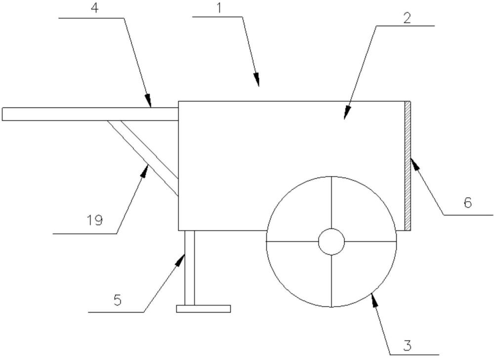 一种建设工程小推车的制作方法