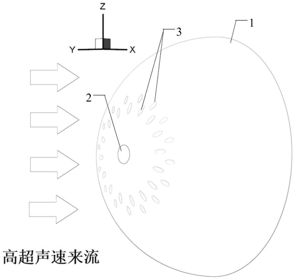 一种高超声速飞行器及其头部降热减阻结构