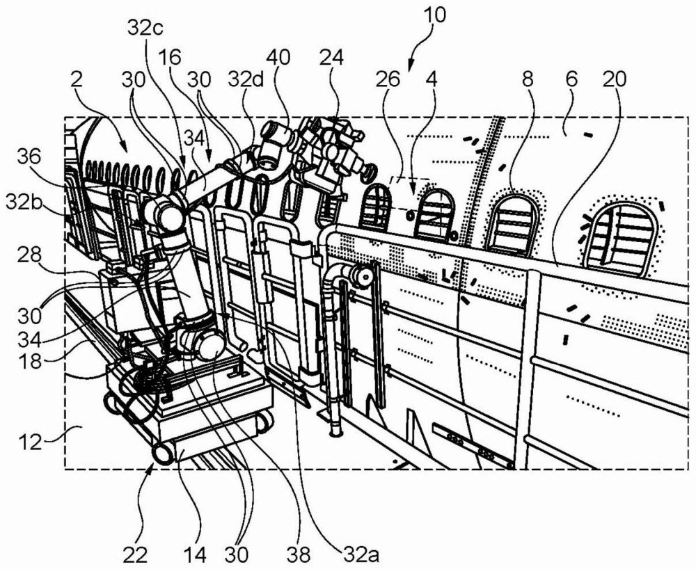 用于检查航空器或航天器的表面的系统和方法与流程