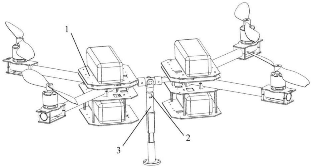 一种用于多机协同搬运作业的旋翼无人机
