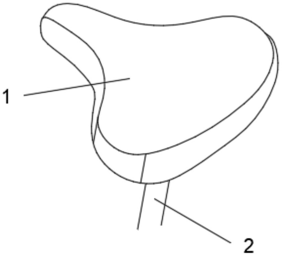 一种自行车坐垫缓冲支撑结构的制作方法