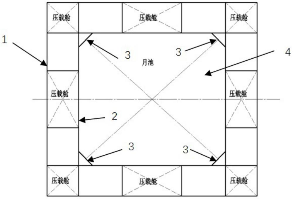 一种海底碎石整平船结构的制作方法