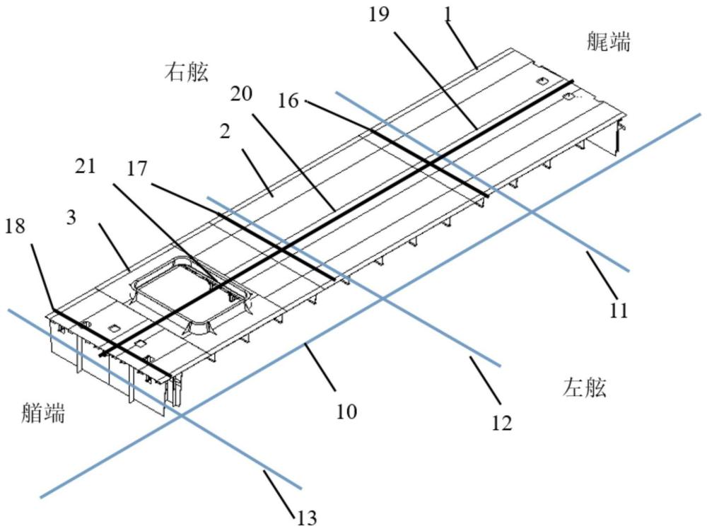 一种LNG船甲板总段总组方法与流程