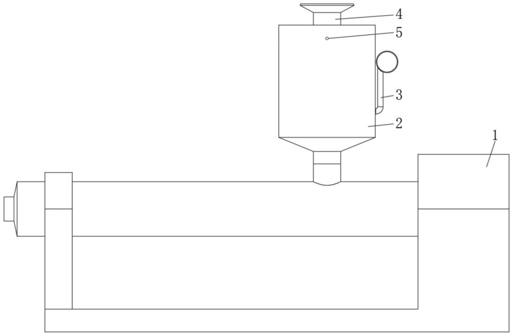 一种废旧塑料回收用单螺杆挤出机的制作方法