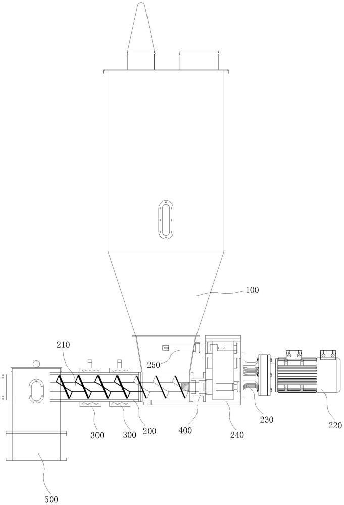 一种塑料原料的喂料装置的制作方法