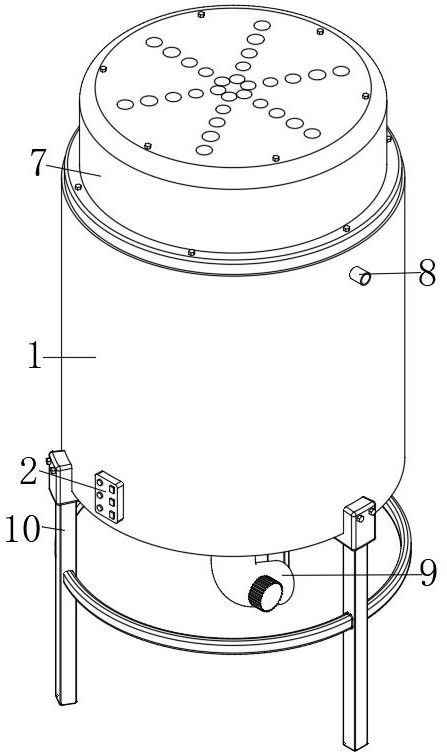 新型双加热型塑料搅拌机的制作方法