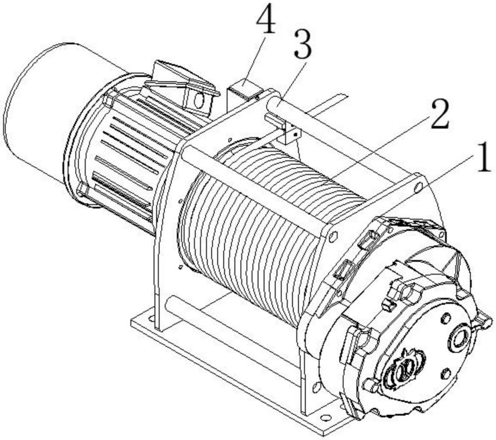 一种船用电动单卷筒绞车的制作方法