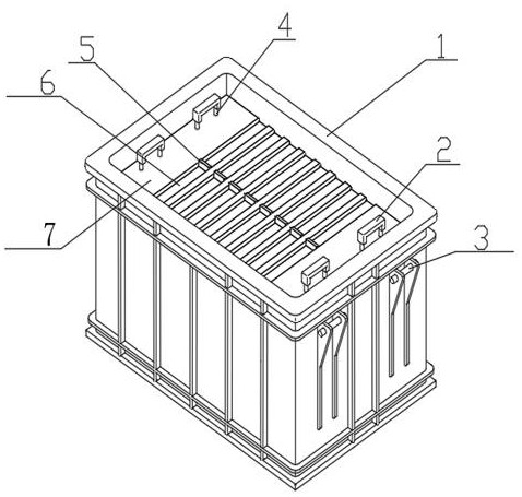 一种电池片周转箱的制作方法