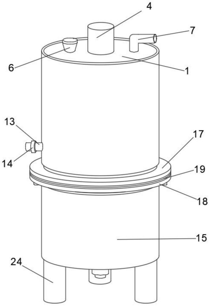 一种复合玻璃钢容器的制作方法