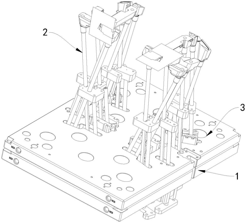 一种尾灯外装饰框成型模具的制作方法