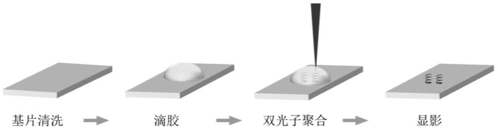 一种提高飞秒激光双光子聚合3D打印微结构强度的方法