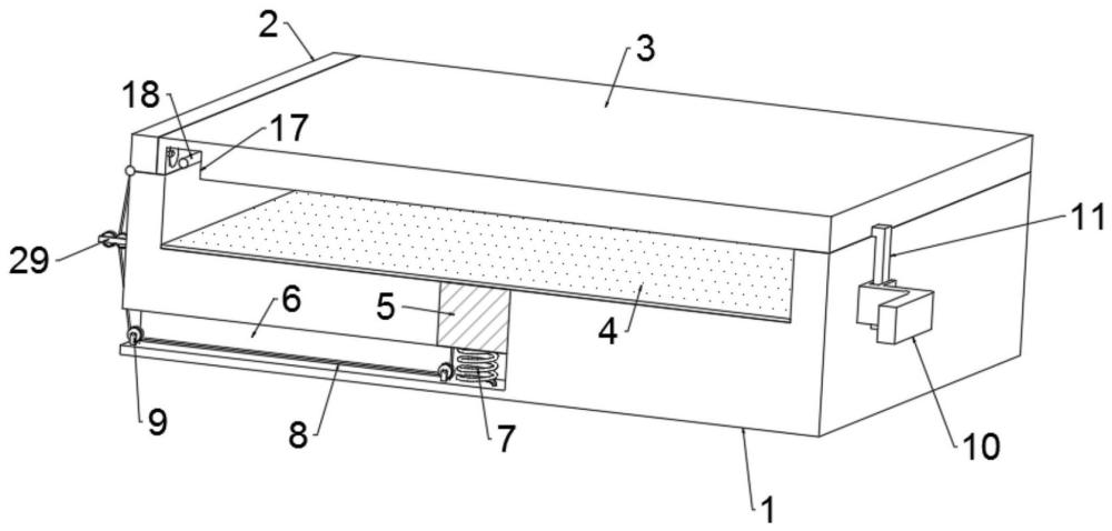 一种建设工程设计用图纸收纳结构的制作方法