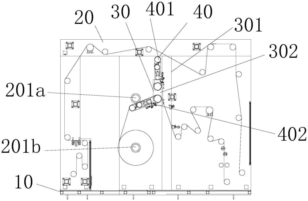 一种固定式自动收卷机构及锂电池制造设备的制作方法