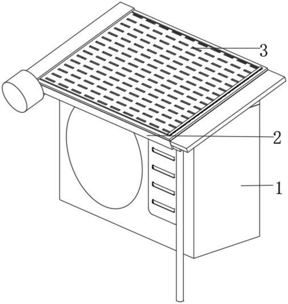 一种具有防尘结构的空调设备的制作方法