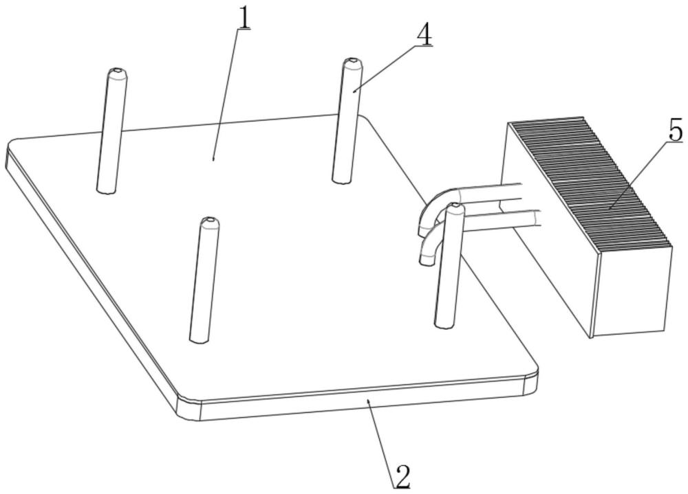 一种实现热量分流的3D均温板的制作方法