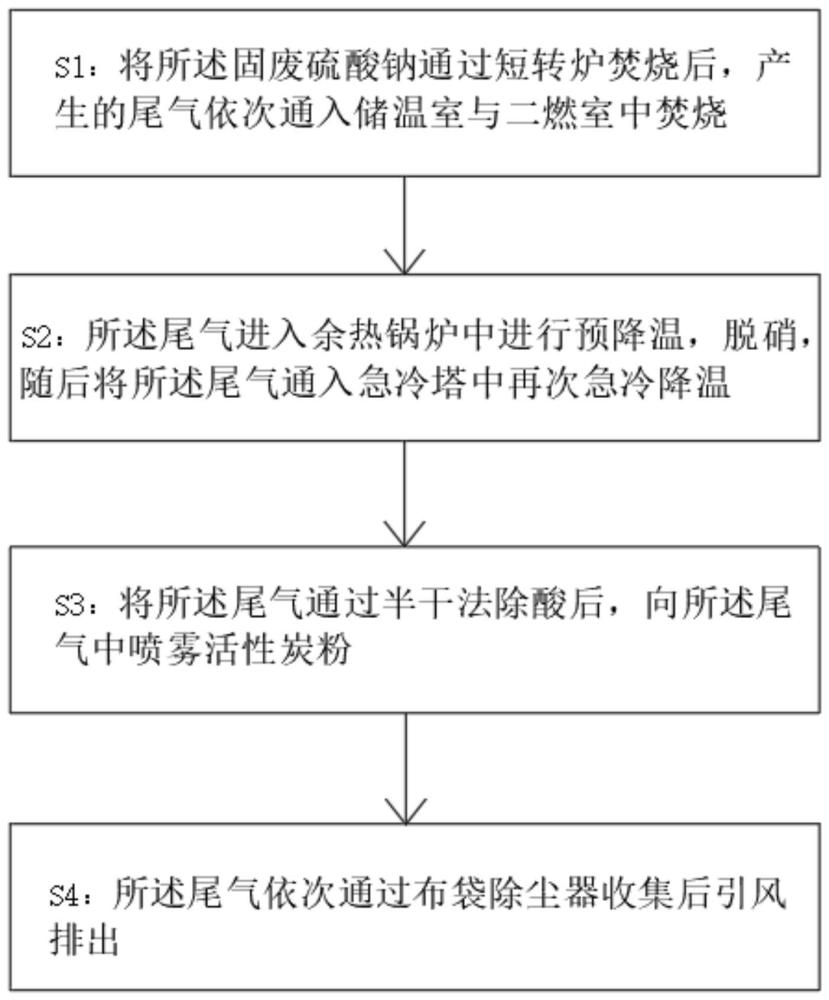 一种用于生产硫化碱的固废硫酸钠进行预处理工艺的制作方法