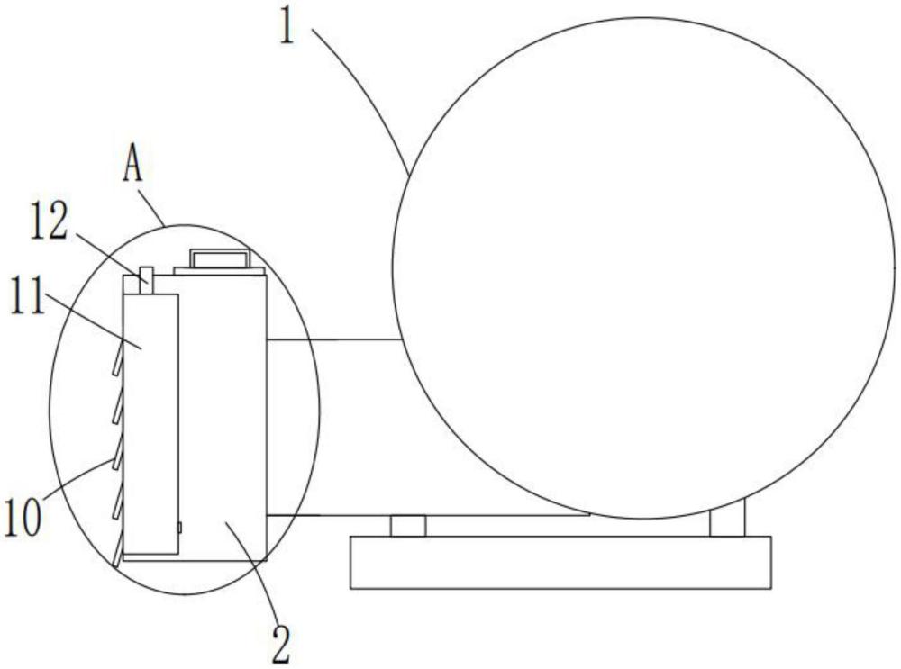 一种百叶可调的风冷式吹干机的制作方法