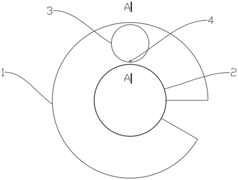 钢制烟囱液体阻尼器顶板开孔注液结构的制作方法