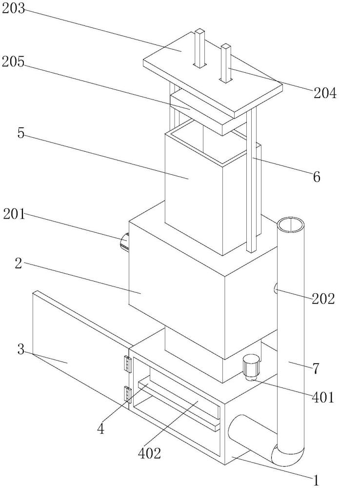 一种煤矸石与污泥综合利用固废处理装置的制作方法