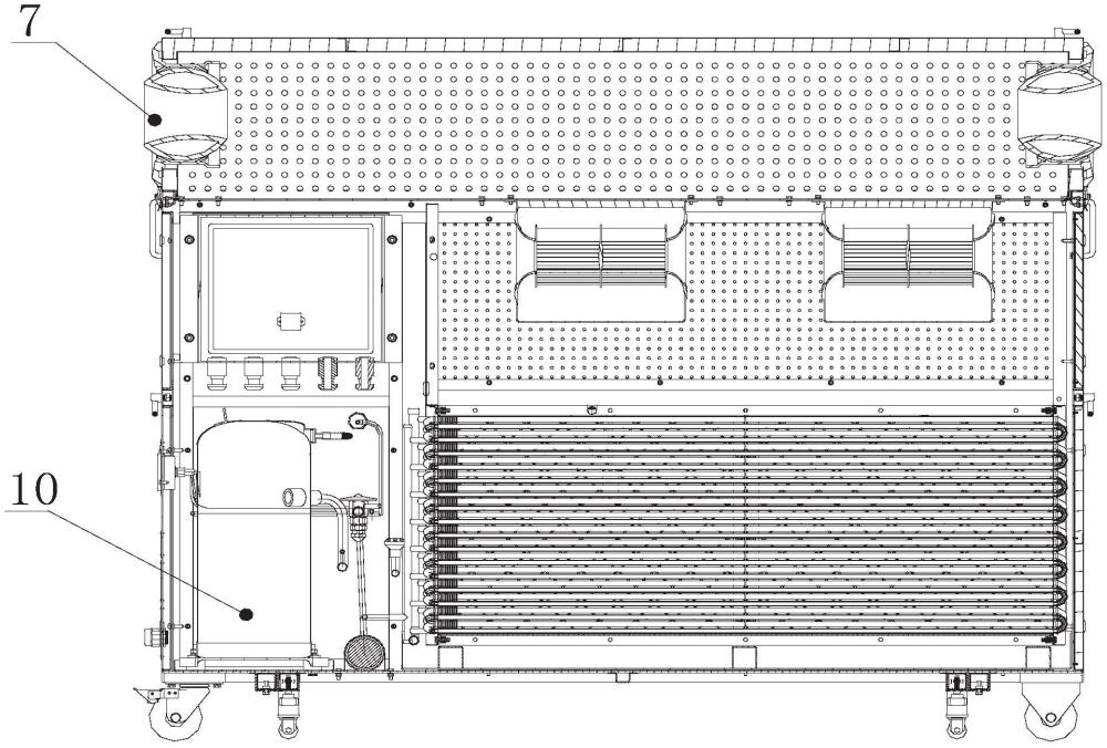 适用于狭长空间的移动除湿机的制作方法