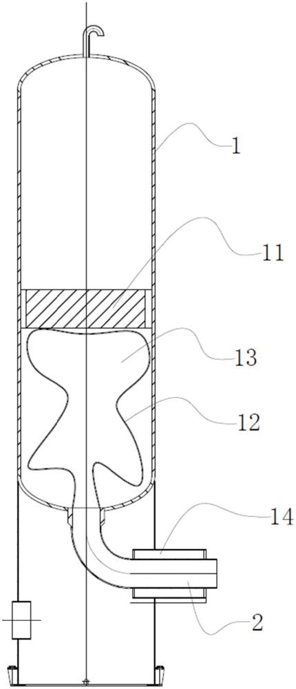 一种冷盐缓存罐以及工质循环应急系统的制作方法