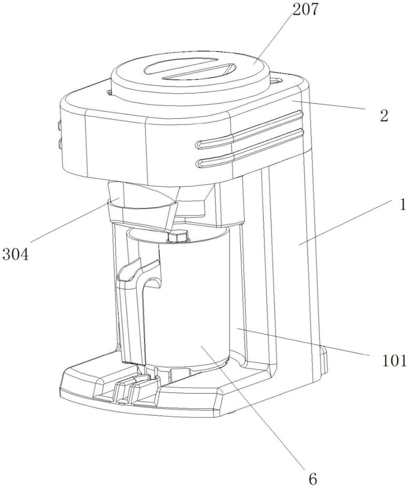 一种充电式家用刨冰机的制作方法