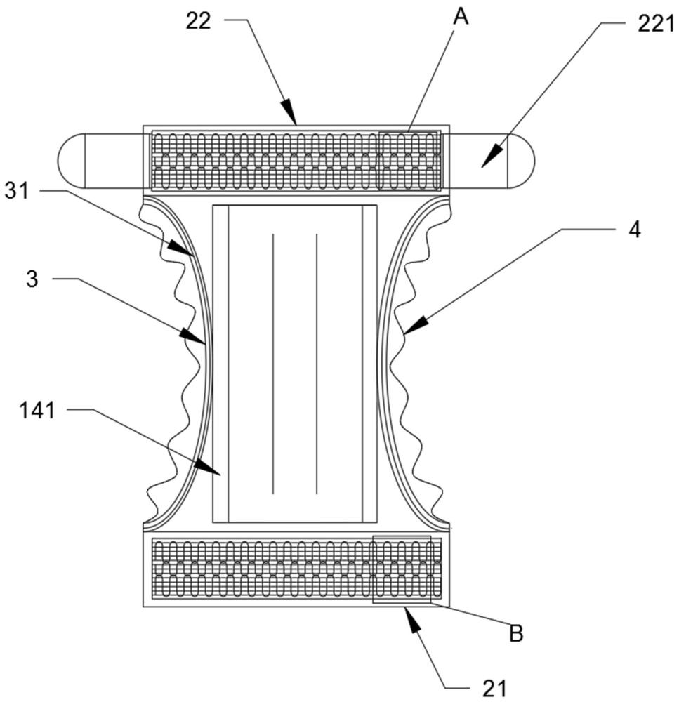 一种高弹透气纸尿裤的制作方法