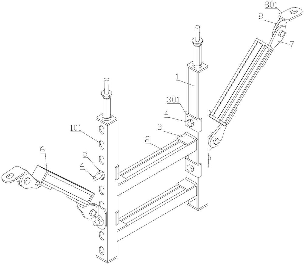 一种螺栓穿透式安装连接件的制作方法