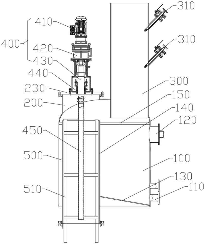 一种电石渣仓清洗器的制作方法