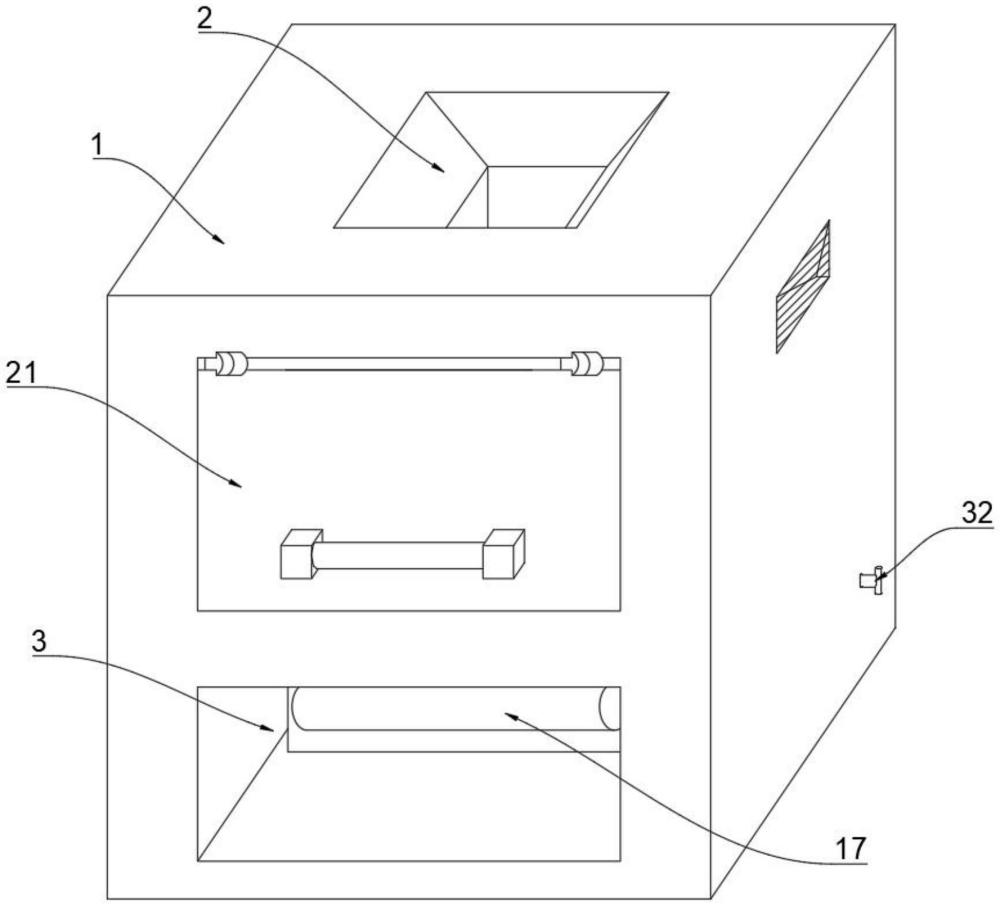 一种化工原料加工用筛选装置的制作方法