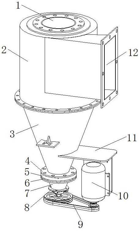 一种用于污泥干化的防粘壁旋流器的制作方法