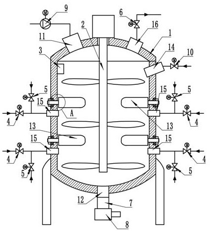 一种铝灰除氮固氟反应釜的制作方法